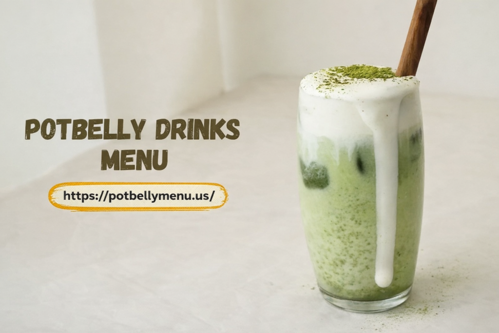 Potbelly Drinks Menu