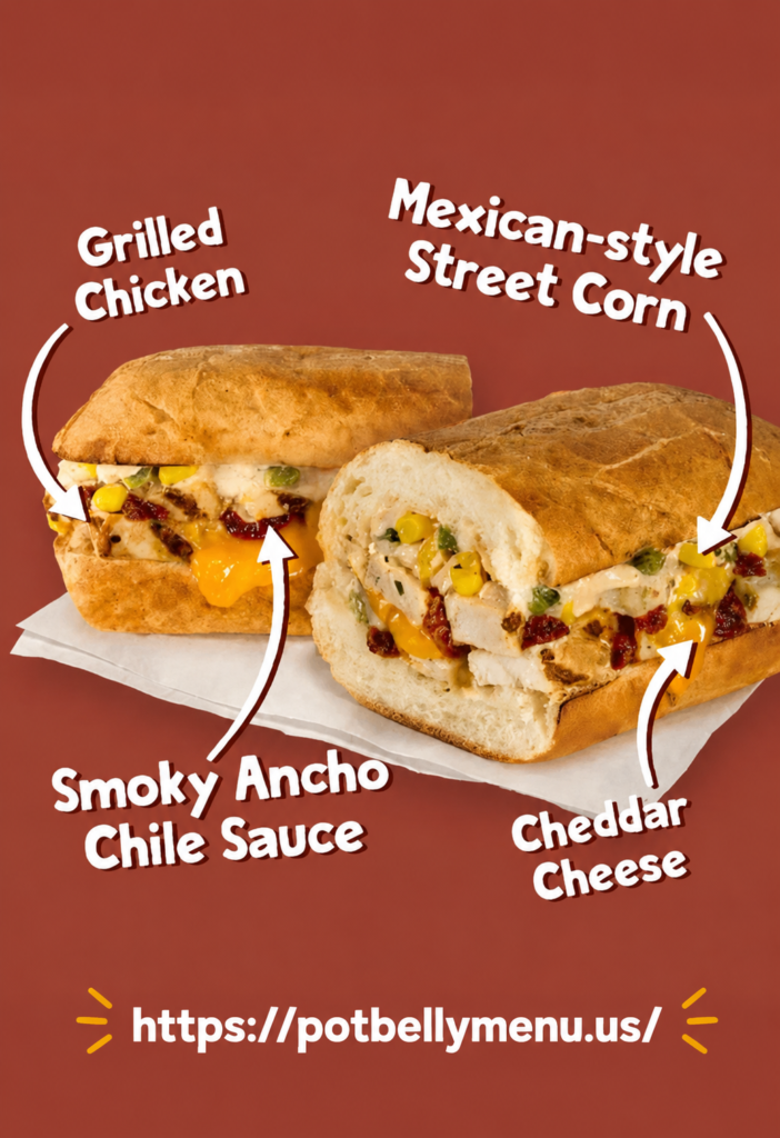 Potbelly Street Corn Chicken Sandwich